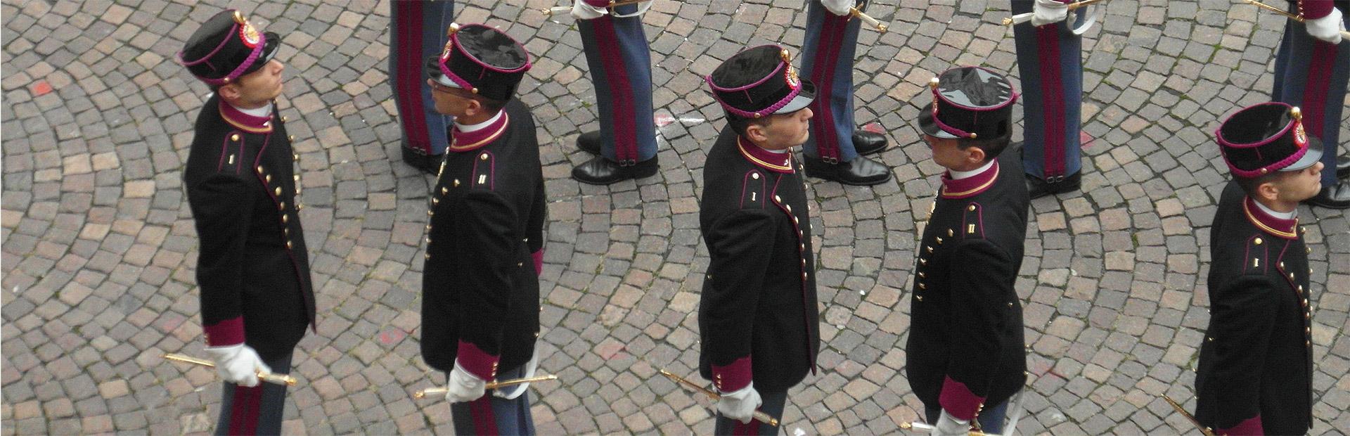 Cadetti in fila
